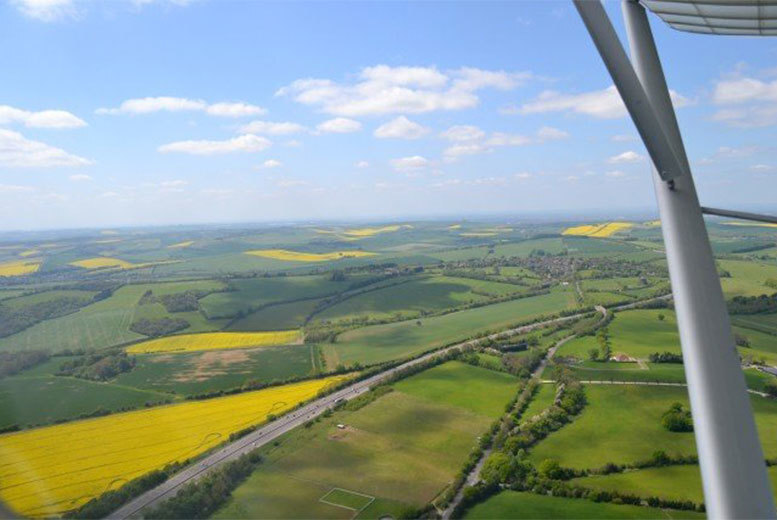 40-Minute Flying Lesson at White Horse Aviation with Take Home Video Upgrade Option | Wowcher