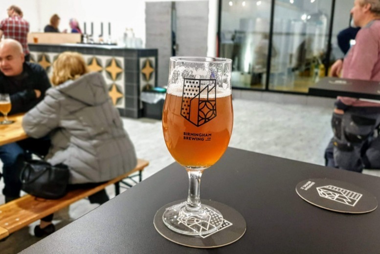 1hr Brewery Tour & Tasting for 2 at Birmingham Brewing Company – Sustainable, Vegan-Friendly, Stirchley, Birmingham – Gift Option Available | Wowcher