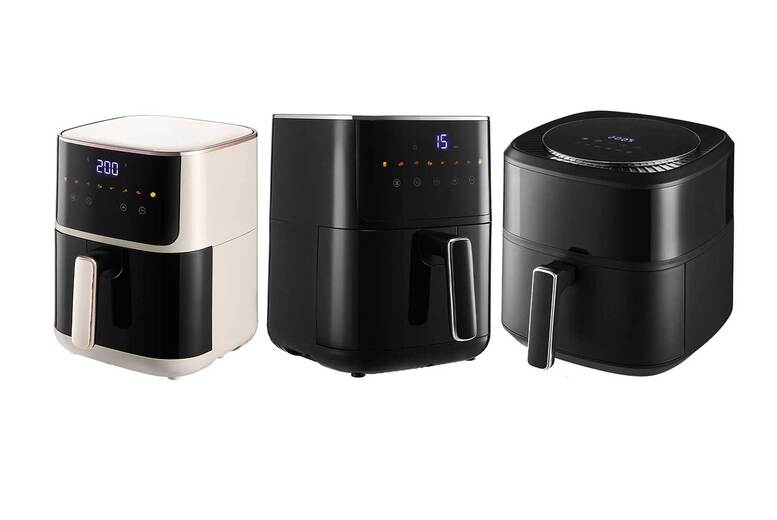 Smart Touch Display Air Fryer Cooker – Oil-Free, Fast & Versatile Cooking | Wowcher