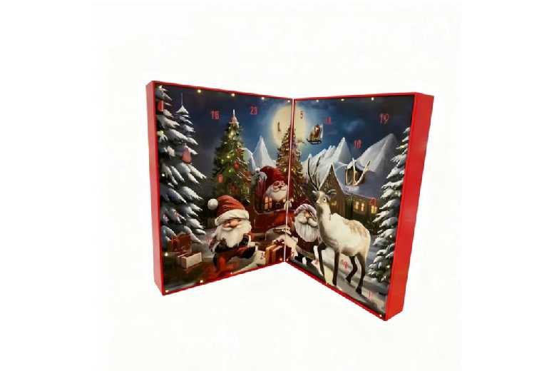 Christmas Gnome Advent Calendar – 24-Day Festive Countdown for Families & Kids | Wowcher