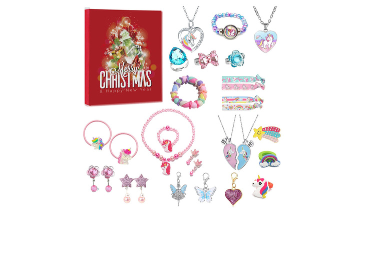 24-Day Jewellery Advent Calendar with Festive Gifts! | Wowcher