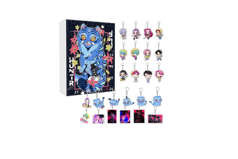 KPop Keychain Advent Calendar – 24 Daily Mini Surprises! | Wowcher