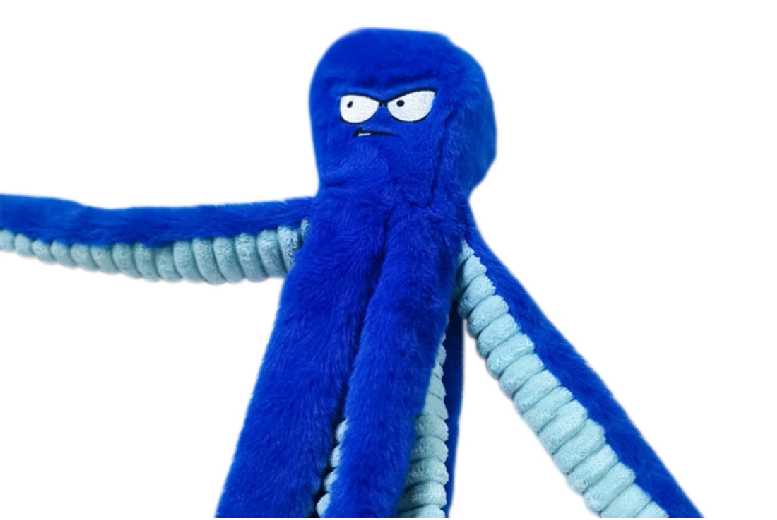 Heavy-Duty Interactive Plush Squeaky Chew Toy for Dogs – Crinkle Tentacles, Durable & Safe | Wowcher Heavy-Duty Interactive Plush Squeaky Chew Toy for Dogs – Crinkle Tentacles, Durable & Safe | Wowcher