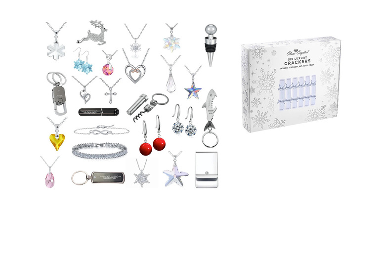 Christmas Crackers with Crystal Swarovski® Jewellery and Gifts for All Festive Occasions | Wowcher