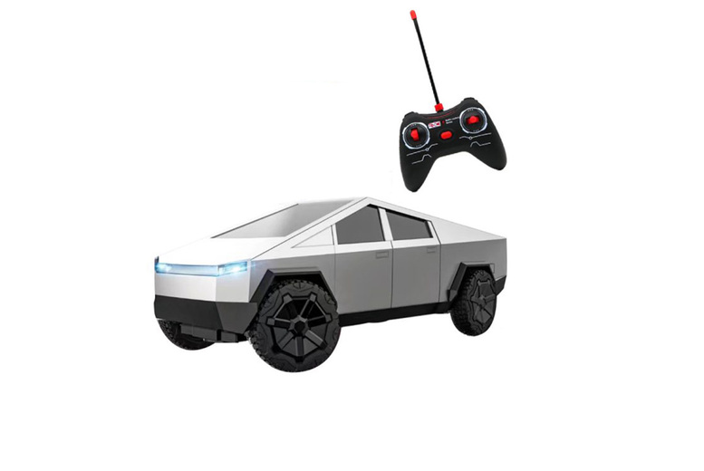 Remote Control Tesla- Truck Toy for Kids with Modern LED Features | Wowcher
