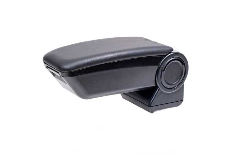 RATI ARMSTER 3 Vegan Leather Armrest for Dacia Doker 2018-2022 – Custom Fit, Easy Install, Sleek Black | Wowcher