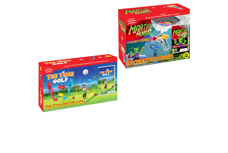 Nintendo Switch Game Bundle: Tee Time or Martian Panic Pick | Wowcher