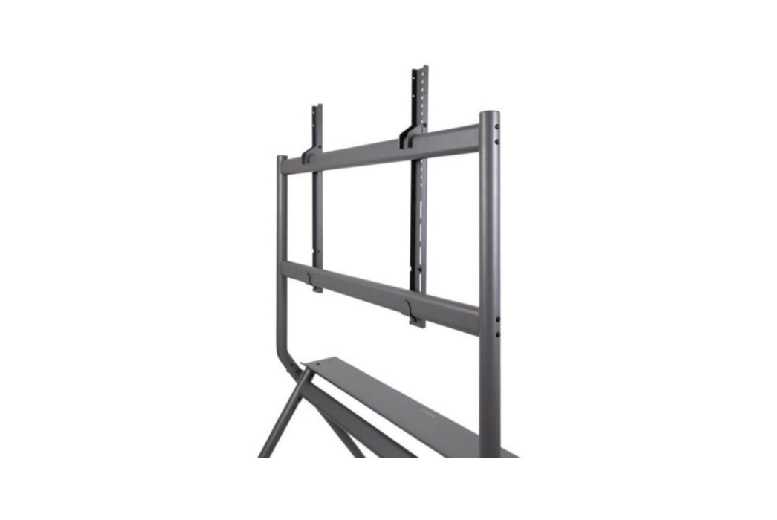 TooQ iSTAND Sleek Minimalist TV Floor Stand with Wheels for 50-86″ Displays – Universal VESA 800×600, Heavy-Duty Support | Wowcher