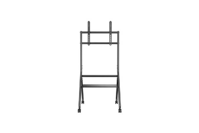 Aisens Universal Floor TV Stand with Tray & Wheels for 37-86″ Screens – Home Cinema Display Support | Wowcher