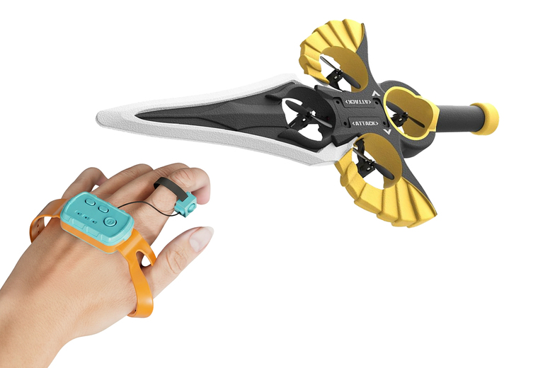 Quad-Turbine RC Glider: 3 Speeds, One-Key Stunts! | Wowcher