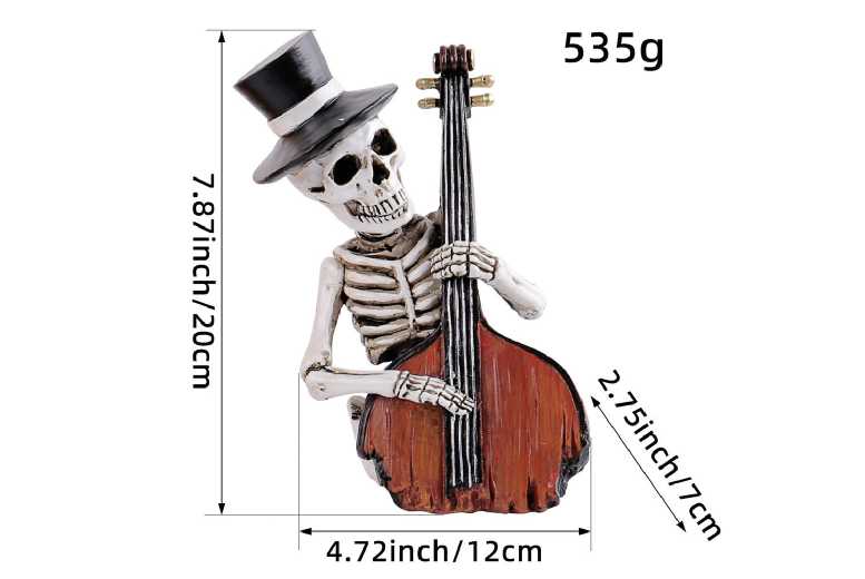 Halloween Cartoon Skeleton Resin Figure – Funny Tabletop Home Decoration | Wowcher Halloween Cartoon Skeleton Resin Figure – Funny Tabletop Home Decoration | Wowcher