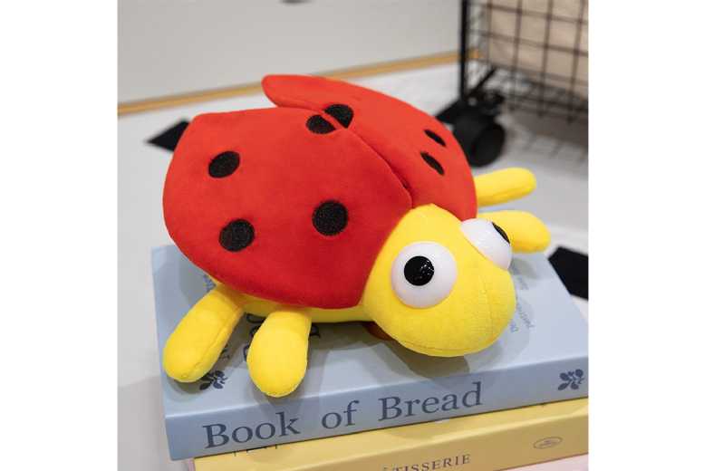 Luminous Interactive Insect Plush Toy – Ages 1+, LED Night Light, Bee/Ladybug/Firefly | Wowcher