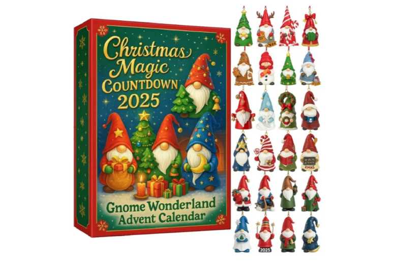 Gnome Wonderland Toy Advent Calendar 2025 – 24 Surprises for Kids & Families | Wowcher