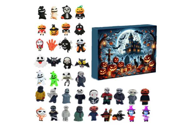 Halloween Toy Advent Calendar – 24 Surprises for Kids & Collectors | Wowcher