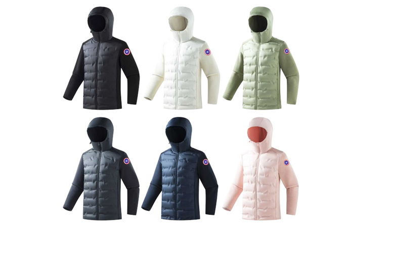 Unisex White Hooded Lightweight 90% Duck Down Jacket – Multiple Colours | Wowcher
