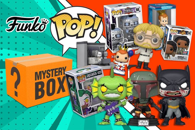 Funko Pop Mystery Box with 2, 3, or 4 Random Collectibles | Wowcher