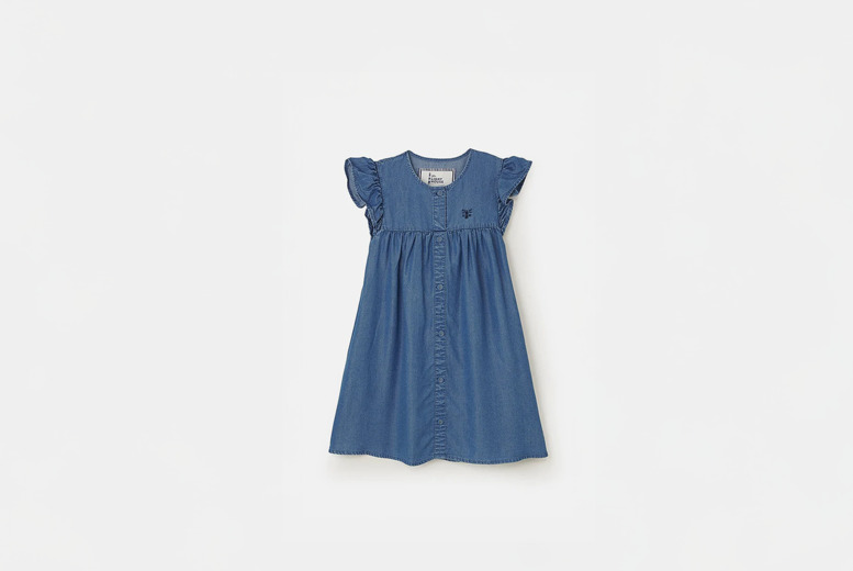 Lighthouse Lexie Kids Dress: Soft, Eco-Friendly Tencel Denim Style | Wowcher Lighthouse Lexie Kids Dress: Soft, Eco-Friendly Tencel Denim Style | Wowcher