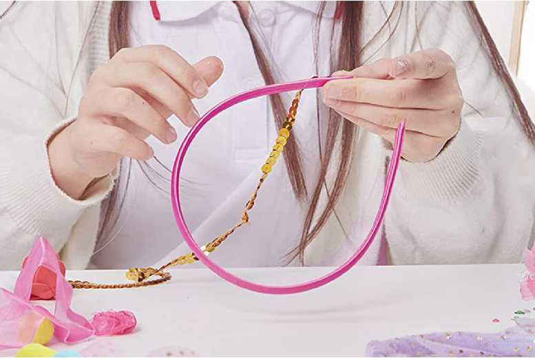 Black Girls’ DIY Headband Making Kit – Creative Hair Accessories Craft Set | Wowcher Black Girls’ DIY Headband Making Kit – Creative Hair Accessories Craft Set | Wowcher