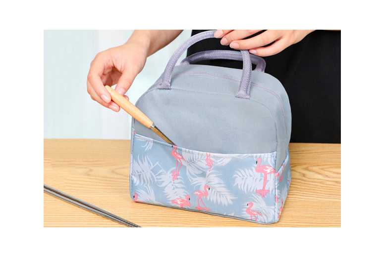 High-Capacity Insulated Oxford Cloth Lunch Tote Bag – Lightweight & Stylish | Wowcher