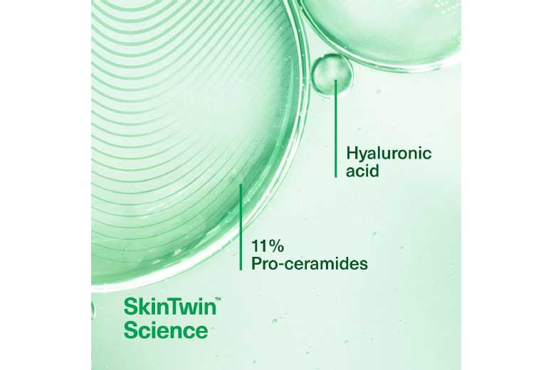 Simple Repair+ Hyaluronic Acid Cream Cleanser – Hydrating, Soothing Face Wash for Dry & Sensitive Skin, 240ml | Wowcher