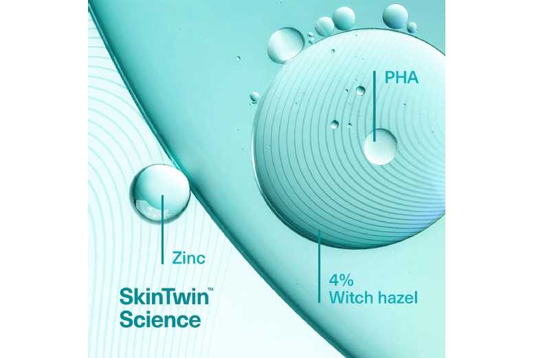 Simple Purify+ Gel Facial Cleanser with Witch Hazel, Zinc & PHA – Oil Control Face Wash for Clear Skin, For Oily & Combination Skin, Gel Formula, 240m