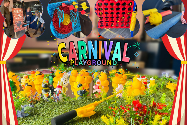 Carnival Playground Experience for up to 20 People – Jubilee Hotel, Weymouth | Wowcher
