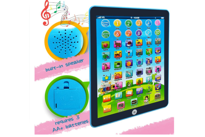 Children’s Interactive Learning Tablet Toy – Educational, Eye Protection, Ages 3-8 | Wowcher