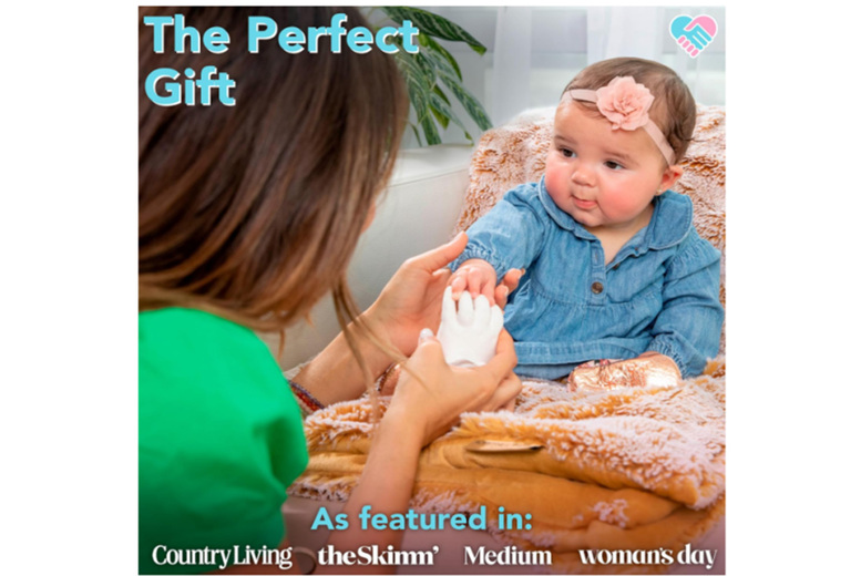 Baby Footprints & Hand Casting Kit - Creative Keepsake Toy for Newborns (Ages 0+) | Wowcher