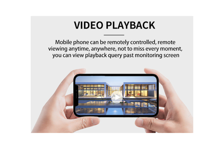 Wireless CCTV Camera Lamp Head – WiFi-Enabled, 360° Pan, Motion Detection, Night Vision | Wowcher