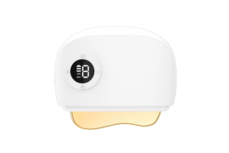 Heated Microcurrent Gua Sha Massager Board – Ergonomic Muscle Relief Tool | Wowcher