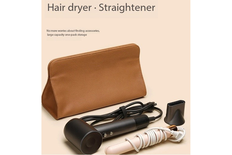 Hair Tools Travel Bag – Heat Styling Organiser for Dryers, Curlers & Straighteners – For All Hair Types – Anti-Frizz & Damage Protection | Wowcher Hair Tools Travel Bag – Heat Styling Organiser for Dryers, Curlers & Straighteners – For All Hair Types – Anti-Frizz & Damage Protection | Wowcher