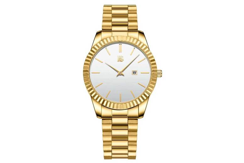 Ravella Gold Watch with White Dial | Wowcher
