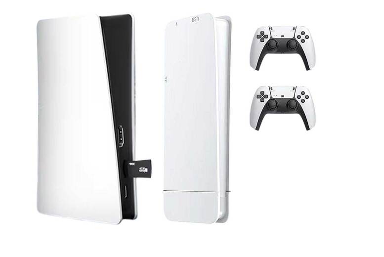 PRICE DROP! Kid's High Performance Play Station 5  Home Gaming Console - 64GB Dual Wireless Controllers with 4K HD & 20,000+ Games | Wowcher