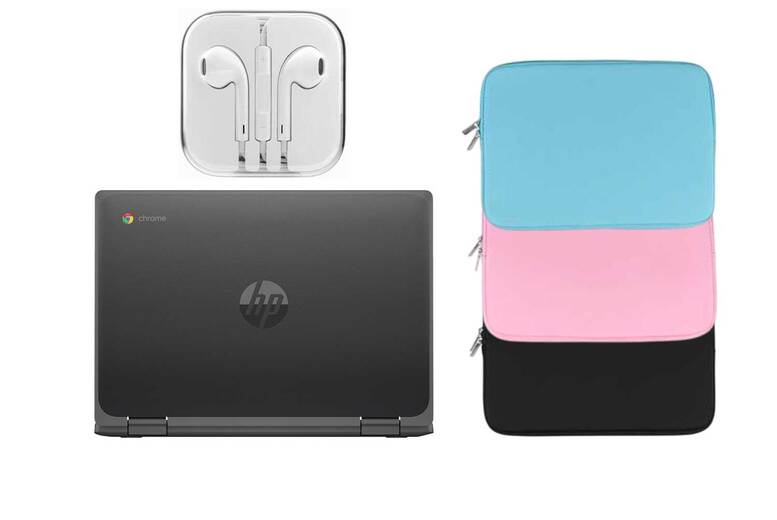 Dell/LaptopOnly: Versatile 2-in-1 Chromebook Touchscreen Laptop