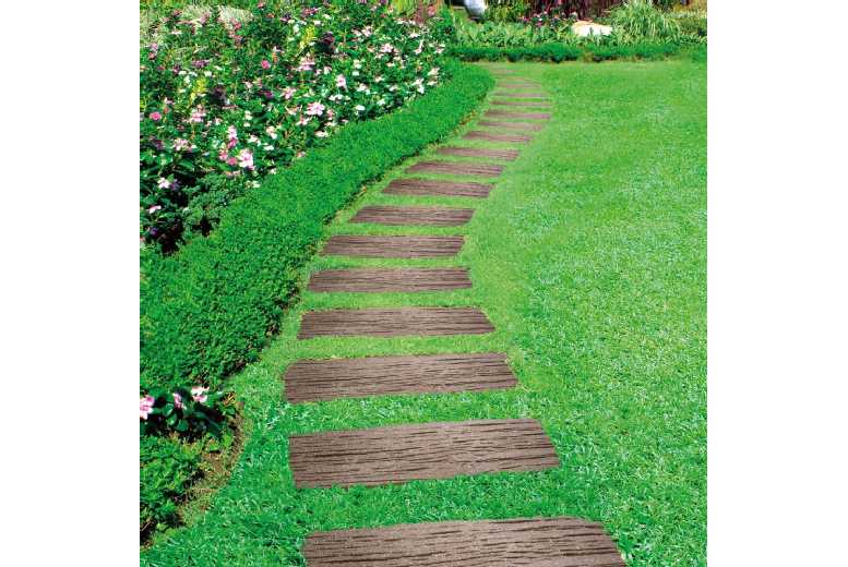 Eco-Friendly Recycled Rubber Garden Sleepers – Durable, Weatherproof Landscaping Solution | Wowcher