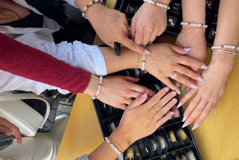 60min Personalised Welded Jewellery Experience for 1-4 - Charm upgrade! Consett, County Durham | Wowcher