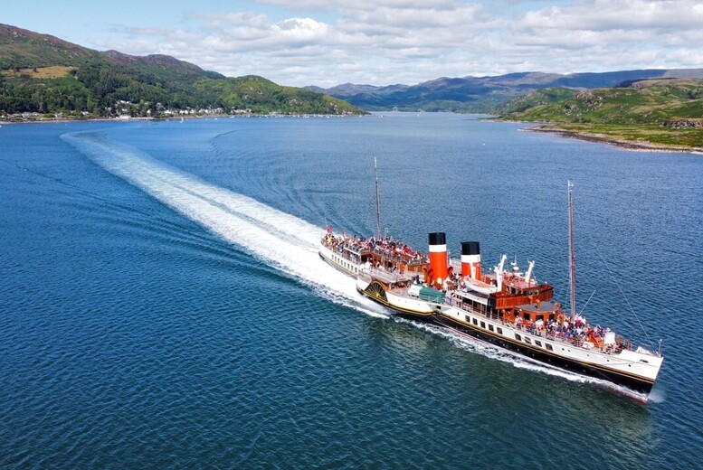 Waverley Paddle Steamer Summer 2026 Clyde Cruise Ticket | Wowcher