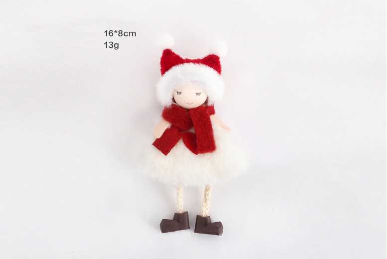 Christmas Plush Doll Pendant Gift Set – Festive Ornaments for All Ages | Wowcher