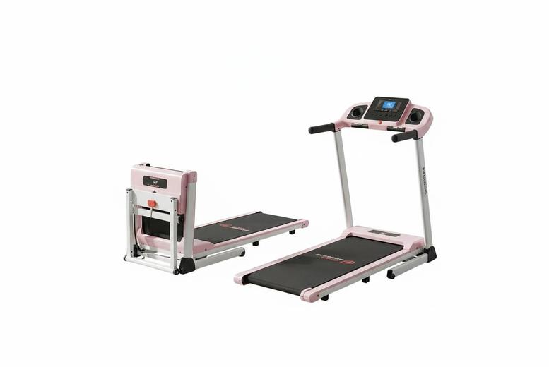 2-in-1 Folding Under Desk Treadmill for Convenient Home Workouts | Wowcher 2-in-1 Folding Under Desk Treadmill for Convenient Home Workouts | Wowcher