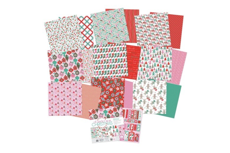 Ultimate Christmas Crafting Bundle: Paper Pads, Foils, Dies & Glue Included – 3 Options | Wowcher