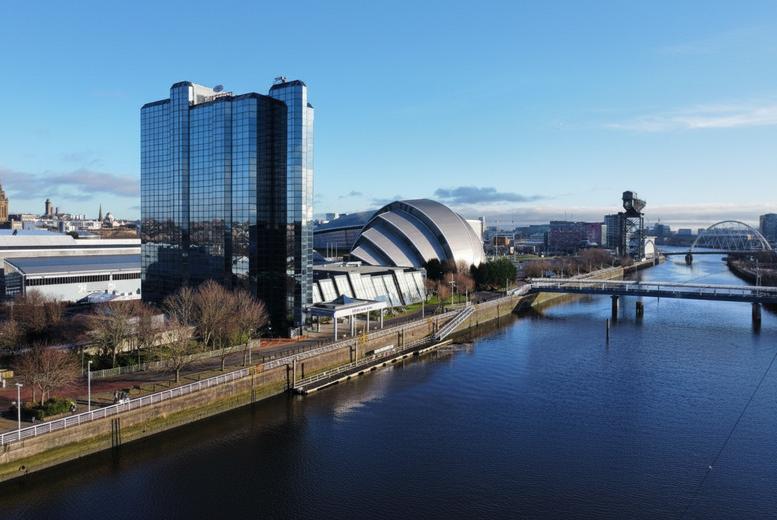 Afternoon Tea with Tea or Coffee for 2 or 4 with Optional Prosecco Upgrade at 4* Crowne Plaza Glasgow | Wowcher