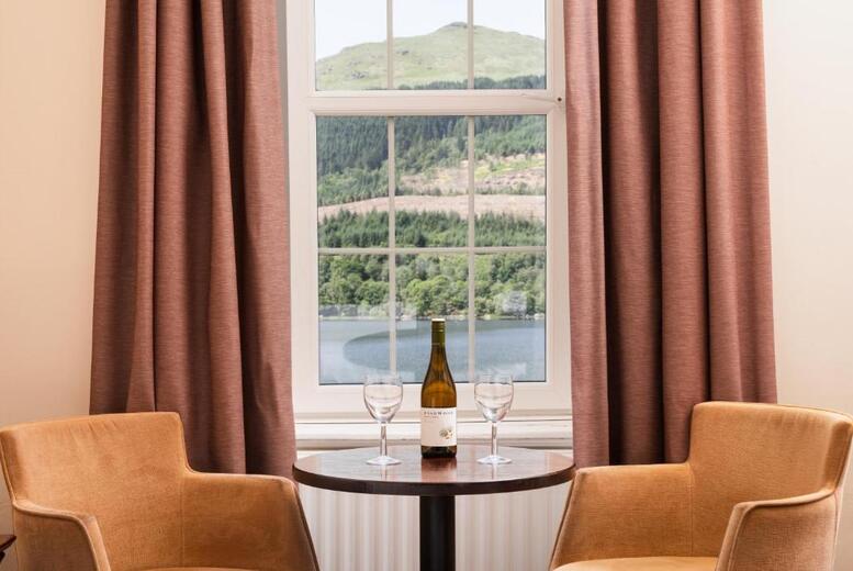 1-2 Night Shores of Loch Long Stay, Breakfast & Late Checkout for Two – Dinner Upgrade! at The Arrochar Hotel | Wowcher