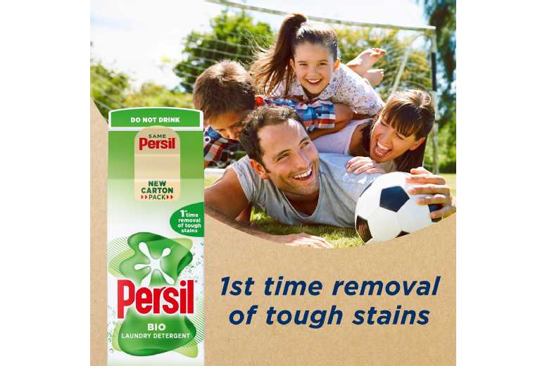 Persil Bio Liquid Detergent – Powerful Stain Remover, 35 Washes, 945ml, 6 Pack | Wowcher