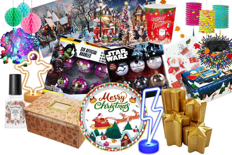 Christmas Decorations Mystery Box: Surprise Festive Decor & Gift Ideas | Wowcher