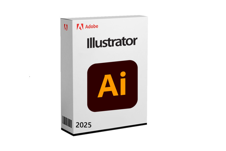 Adobe Illustrator 2025 Lifetime Software Licence – Professional Design for Windows | Wowcher
