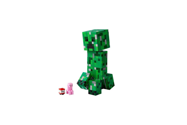 Minecraft  Creeper 665 Piece Building Block Toy for Kids, Interactive Fun | Wowcher