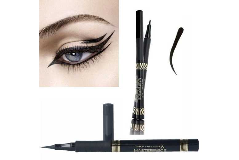 Max Factor High Precision Liquid Eyeliner – Smudge-Proof, Waterproof, Intense Black Finish | Wowcher