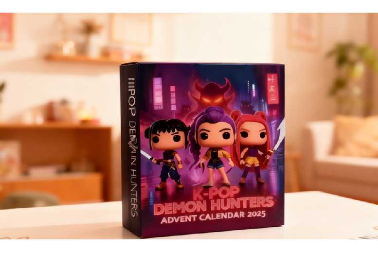 Demon Hunters Kids Toy Advent Calendar Keychain – 24 Collectible Surprises | Wowcher