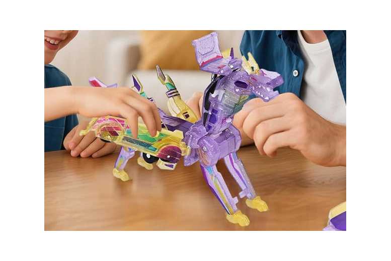 Collision Dinosaur Car Toy – Magnetic Transforming Vehicle for Ages 6+, Imaginative STEM Play, Dinosaur Theme | Wowcher