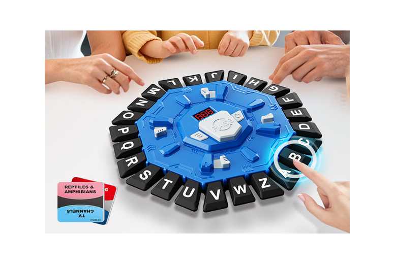 24 Letters Interactive Tapping Board Game – Educational, Timer Challenge, Ages 6+, Family Party Toy | Wowcher 24 Letters Interactive Tapping Board Game – Educational, Timer Challenge, Ages 6+, Family Party Toy | Wowcher